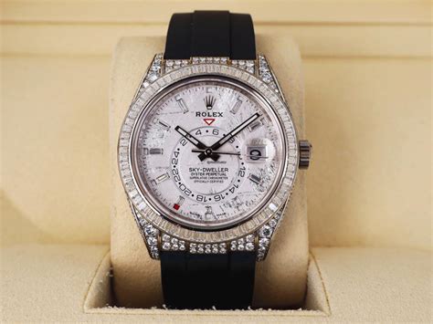 Rolex Sky-Dweller diamond bezel